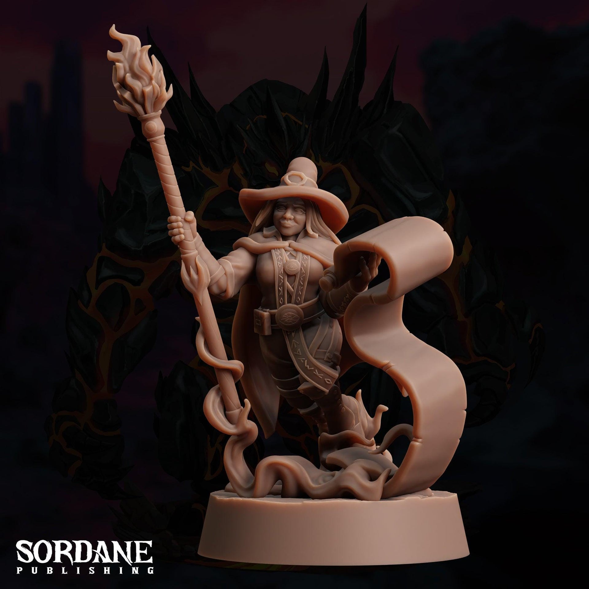 Astrar Dwarf Sky Wizard - Sordane Publishing | 28mm and 32mm | Wargaming | DnD | Tabletop Roleplaying