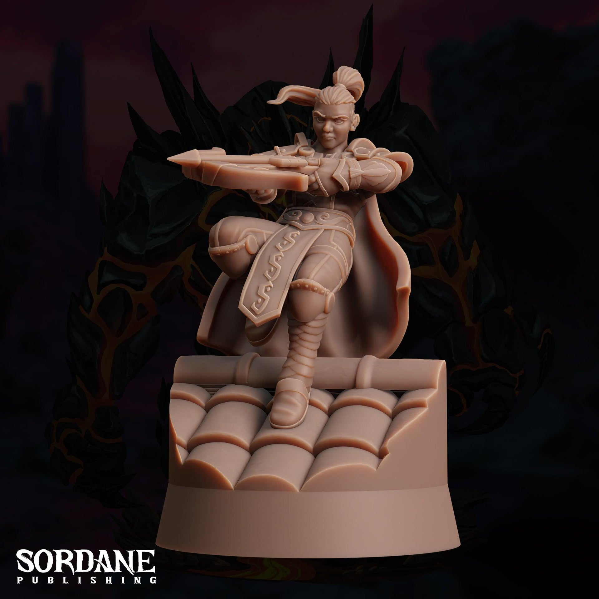 Astrar Dwarf Sky Ranger - Sordane Publishing | 28mm and 32mm | Wargaming | DnD | Tabletop Roleplaying