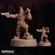 Astrar Dwarf Sky Artificer- Sordane Publishing | 28mm and 32mm | Wargaming | DnD | Tabletop Roleplaying
