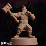 Astrar Dwarf Sky Artificer- Sordane Publishing | 28mm and 32mm | Wargaming | DnD | Tabletop Roleplaying