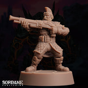 Astrar Dwarf Sky Artificer- Sordane Publishing | 28mm and 32mm | Wargaming | DnD | Tabletop Roleplaying