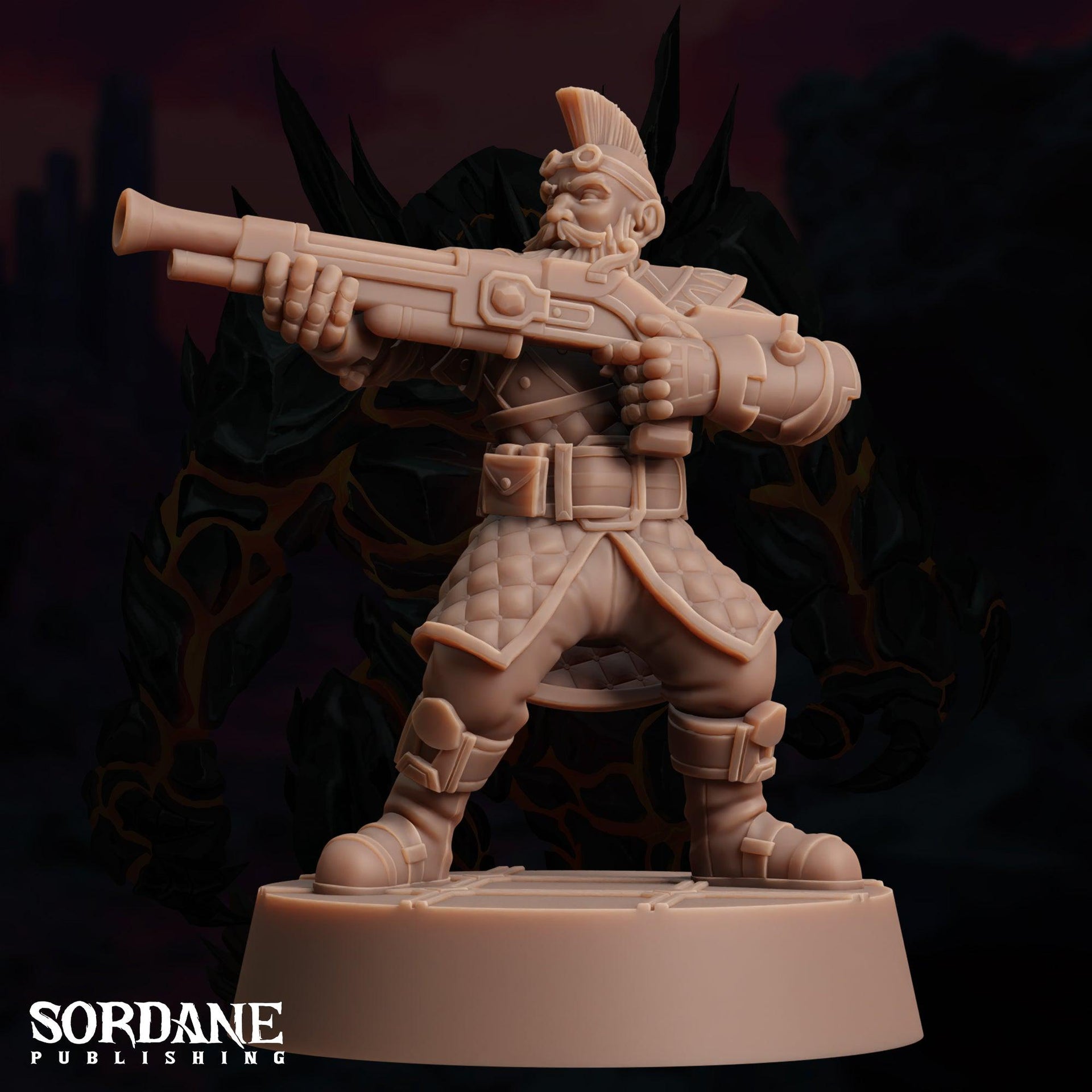 Astrar Dwarf Sky Artificer- Sordane Publishing | 28mm and 32mm | Wargaming | DnD | Tabletop Roleplaying