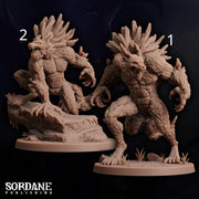 Icethorn Varghast. Icy Werewolf - Sordane Publishing | 28mm and 32mm | Wargaming | DnD | Tabletop Roleplaying