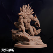 Icethorn Varghast. Icy Werewolf - Sordane Publishing | 28mm and 32mm | Wargaming | DnD | Tabletop Roleplaying