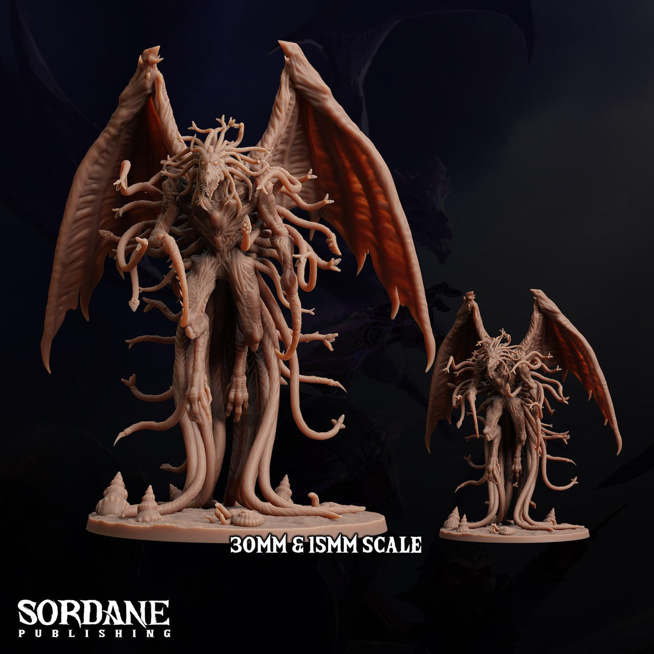 Void Devourer. Eldritch Terror Dragon - Sordane Publishing | 28mm and 32mm | Wargaming | DnD | Tabletop Roleplaying