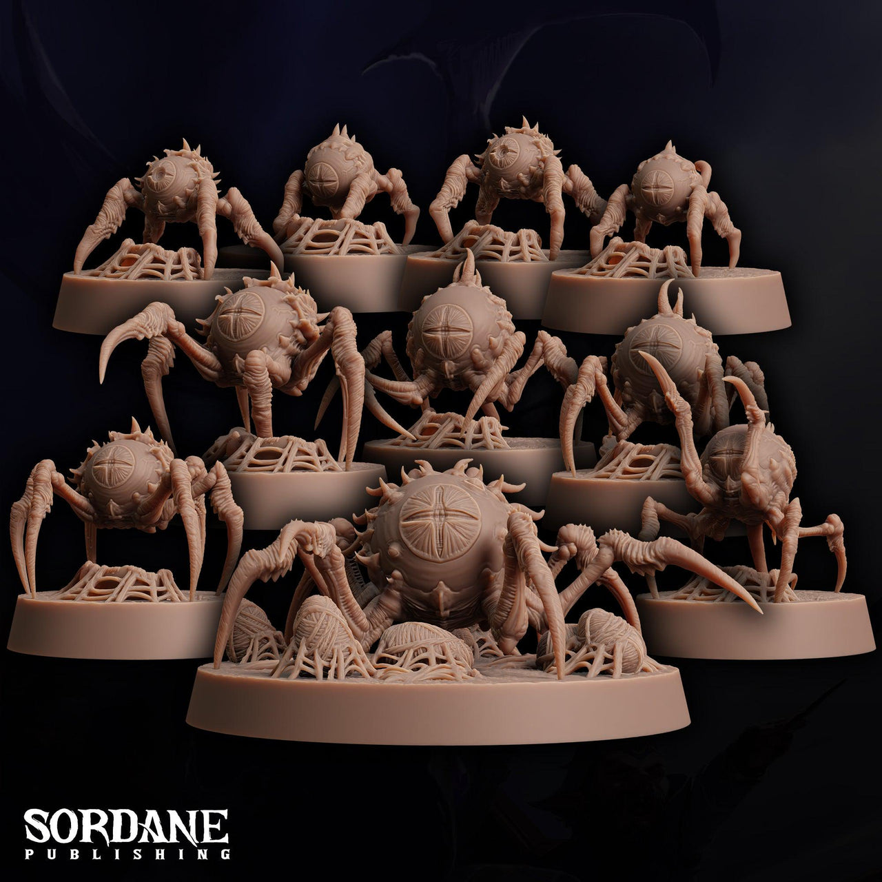 Void walkers. Astral Spiders - Sordane Publishing | 28mm and 32mm | Wargaming | DnD | Tabletop Roleplaying