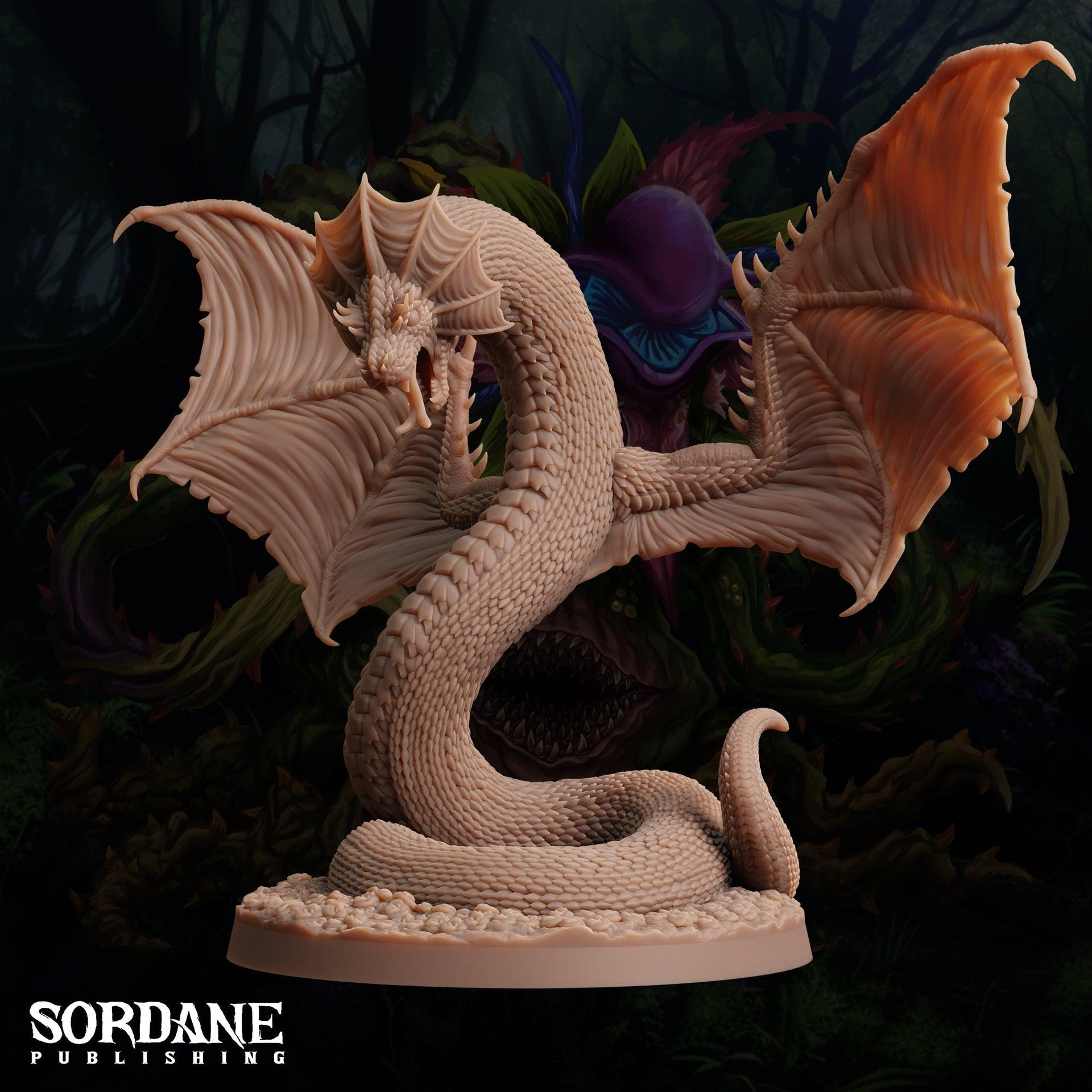 Rosewing Serpent - Sordane Publishing | 28mm and 32mm | Wargaming | DnD | Tabletop Roleplaying