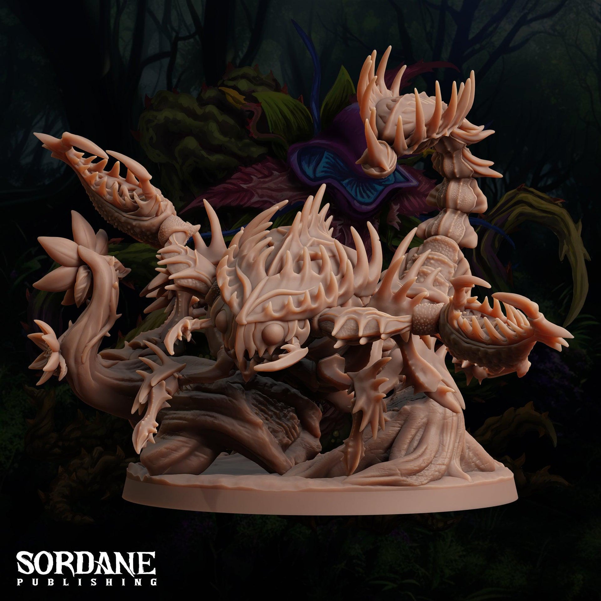 Dionaeatra Ravager. Venus Fly Trap Scorpion - Sordane Publishing | 28mm and 32mm | Wargaming | DnD | Tabletop Roleplaying