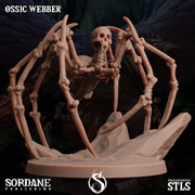Ossic Weber, Skeleton Spider - Sordane Publishing | 28mm and 32mm | Wargaming | DnD | Tabletop Roleplaying