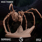 Ossic Weber, Skeleton Spider - Sordane Publishing | 28mm and 32mm | Wargaming | DnD | Tabletop Roleplaying