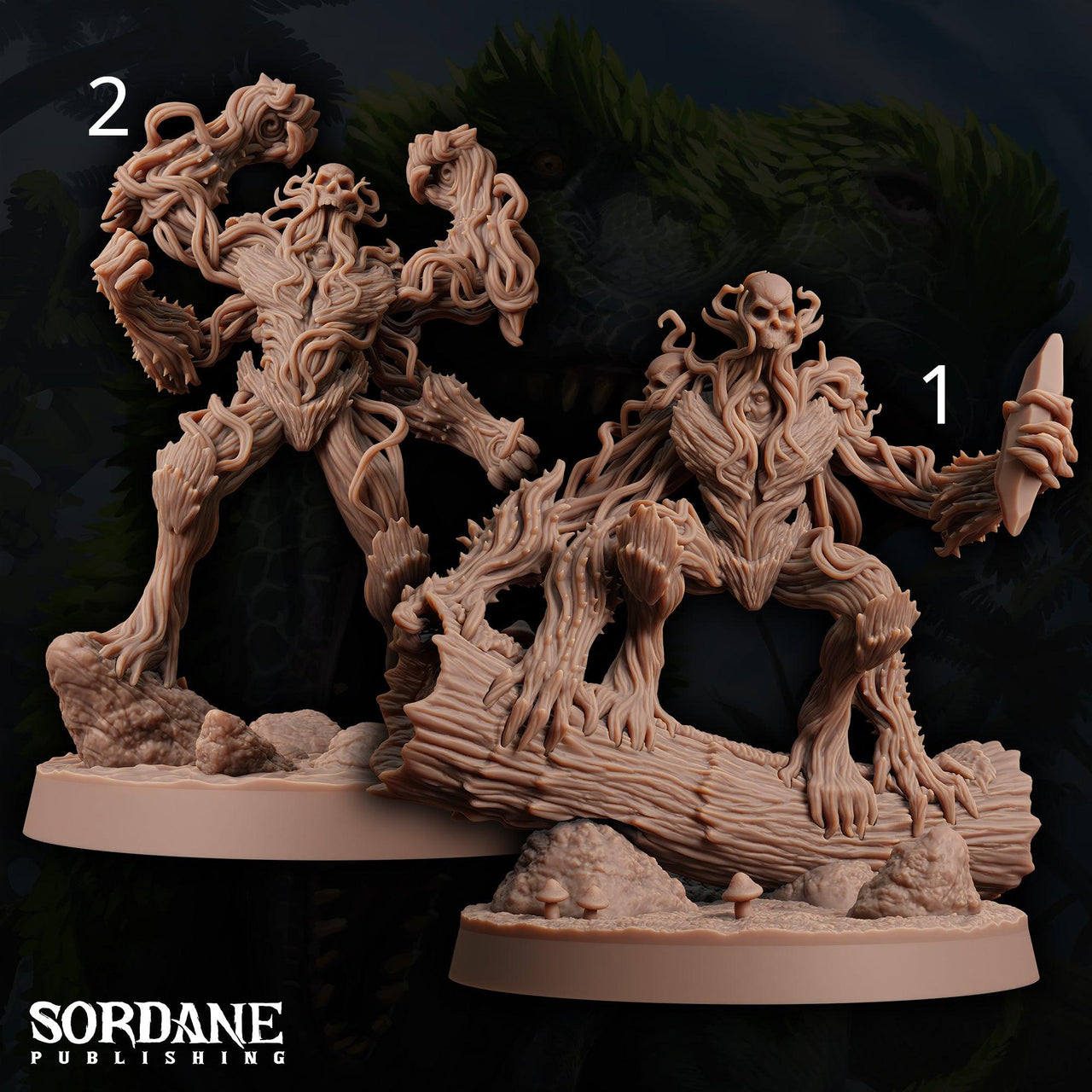 Engkanto Aswang, Demonic Tree Elemental - Sordane Publishing | 28mm and 32mm | Wargaming | DnD | Tabletop Roleplaying