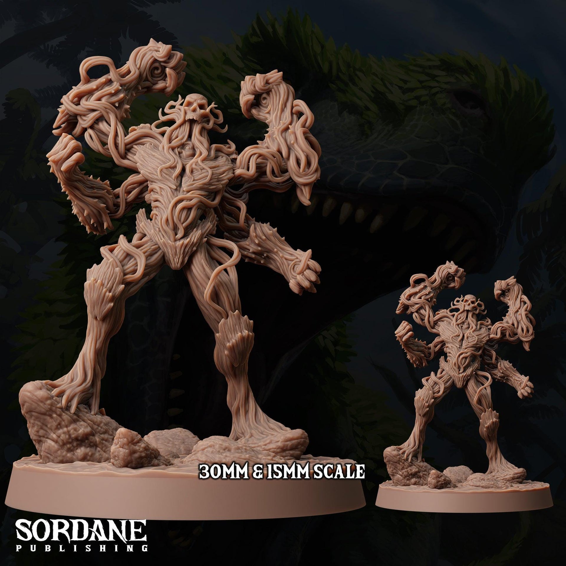 Engkanto Aswang, Demonic Tree Elemental - Sordane Publishing | 28mm and 32mm | Wargaming | DnD | Tabletop Roleplaying