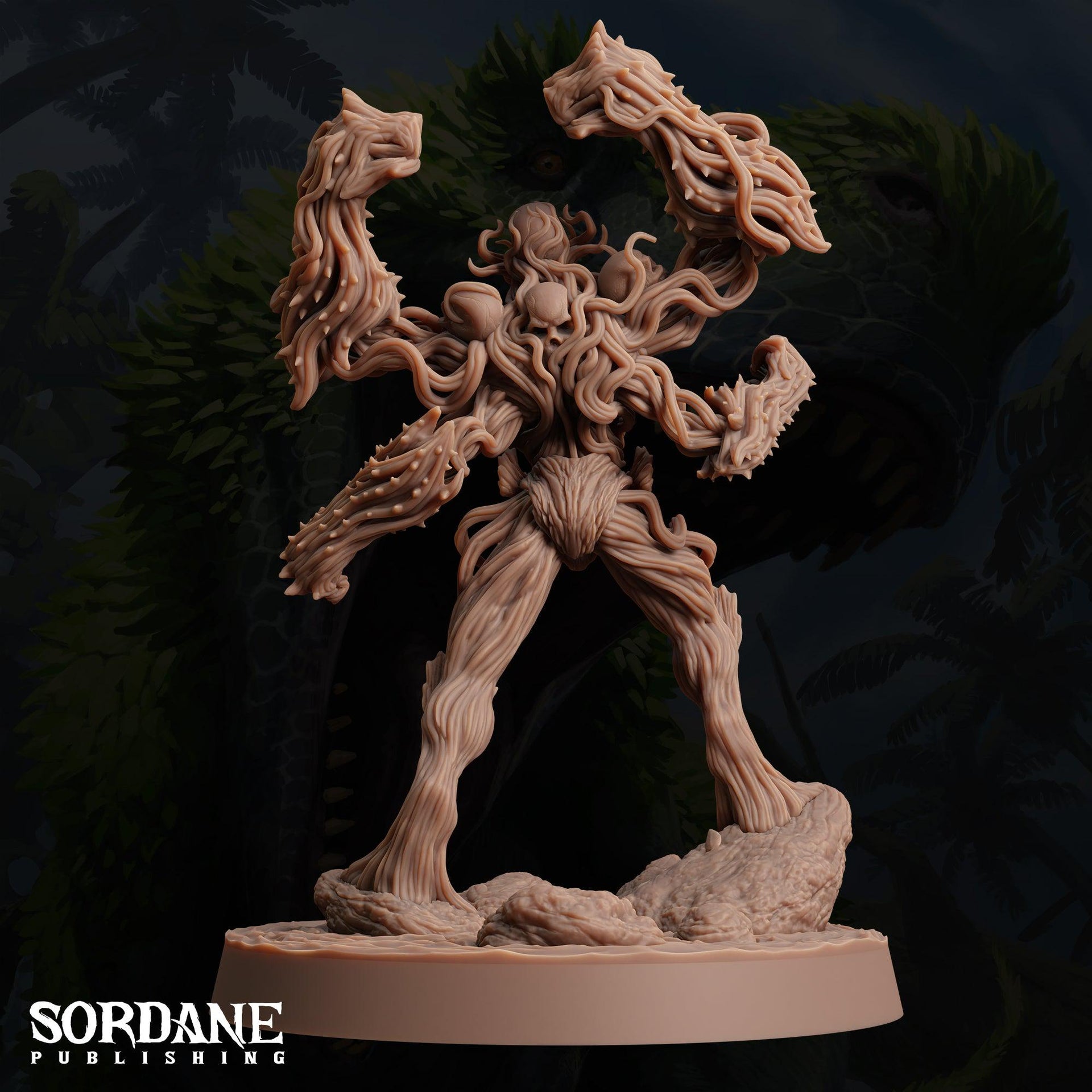 Engkanto Aswang, Demonic Tree Elemental - Sordane Publishing | 28mm and 32mm | Wargaming | DnD | Tabletop Roleplaying