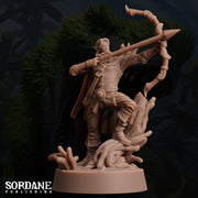 Umbriel Elf Ranger, Dark Elf Scout - Sordane Publishing | 28mm and 32mm | Wargaming | DnD | Tabletop Roleplaying