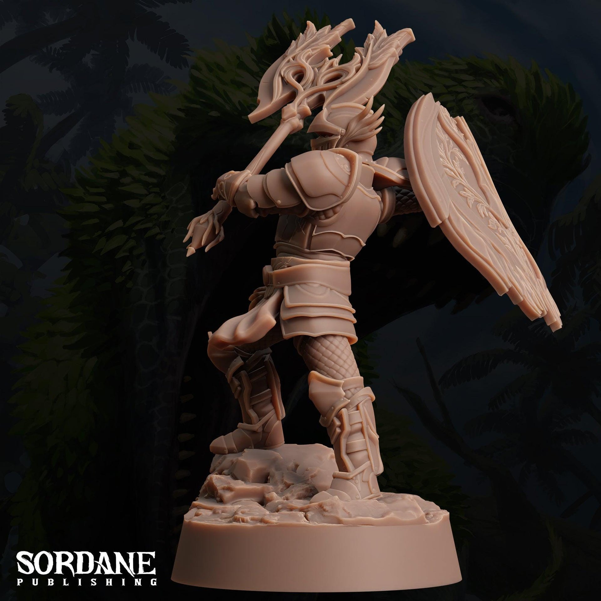Umbriel Elf Paladin, Dark Elf Knight- Sordane Publishing | 28mm and 32mm | Wargaming | DnD | Tabletop Roleplaying