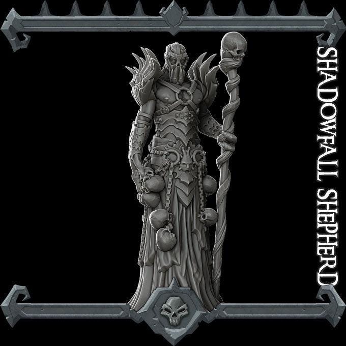 Shadowfall Shephard. Demon Sorcerer - Rocket Pig Games | 28mm and 32mm | Wargaming | DnD | Tabletop Roleplaying