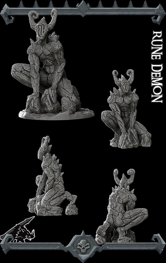 Rune Demon - Rocket Pig Games | 28mm and 32mm | Wargaming | DnD | Tabletop Roleplaying