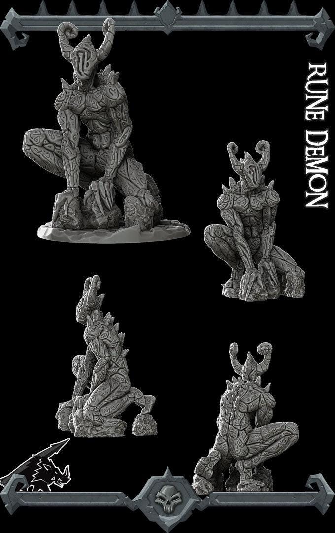 Rune Demon - Rocket Pig Games | 28mm and 32mm | Wargaming | DnD | Tabletop Roleplaying
