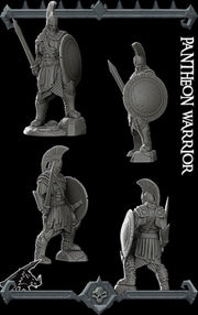 Pantheon Warrior - Rocket Pig Games | 28mm and 32mm | Wargaming | DnD | Tabletop Roleplaying