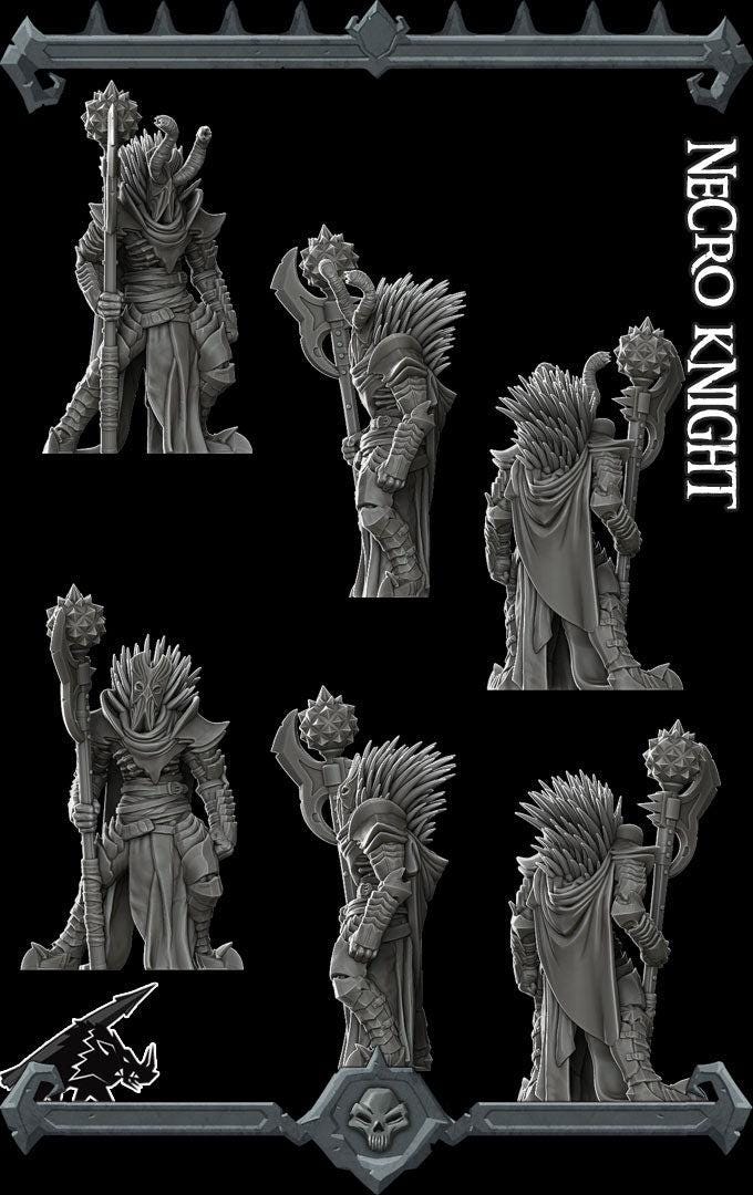 Necro Knight - Rocket Pig Games | 28mm and 32mm | Wargaming | DnD | Tabletop Roleplaying