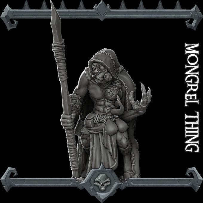 Mongrel Thing. Mutant Traveller - Rocket Pig Games | 28mm and 32mm | Wargaming | DnD | Tabletop Roleplaying