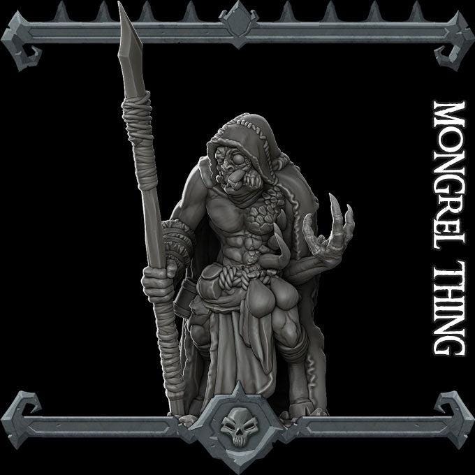 Mongrel Thing. Mutant Traveller - Rocket Pig Games | 28mm and 32mm | Wargaming | DnD | Tabletop Roleplaying