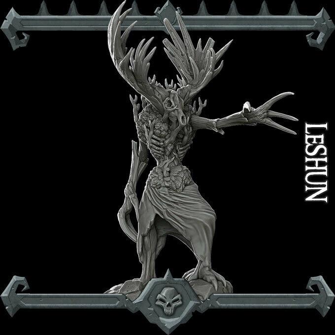 Leshun. Undead Deer God - Rocket Pig Games | 28mm and 32mm | Wargaming | DnD | Tabletop Roleplaying