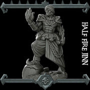 Half Fire Jinn - Rocket Pig Games | 28mm and 32mm | Wargaming | DnD | Tabletop Roleplaying