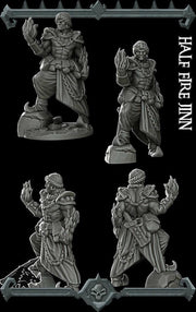Half Fire Jinn - Rocket Pig Games | 28mm and 32mm | Wargaming | DnD | Tabletop Roleplaying