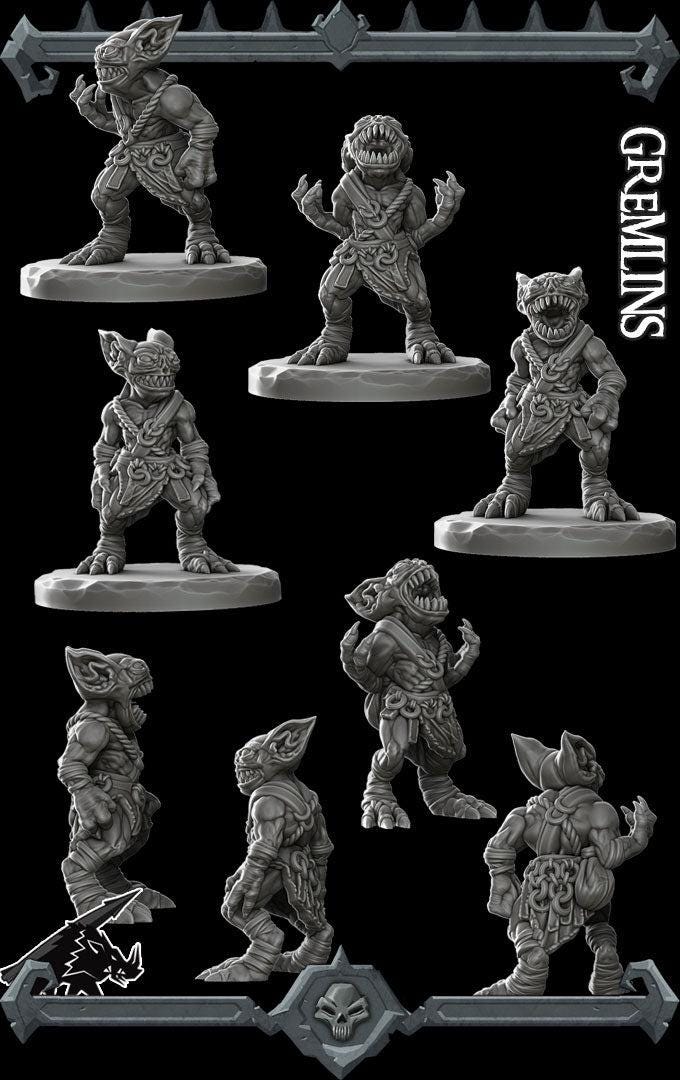 Gremlins - Rocket Pig Games | 28mm and 32mm | Wargaming | DnD | Tabletop Roleplaying