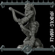 Firbolg Female - Rocket Pig Games | 28mm and 32mm | Wargaming | DnD | Tabletop Roleplaying
