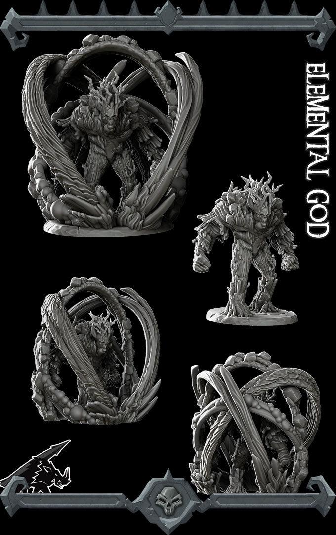 Elemental God - Rocket Pig Games | 28mm and 32mm | Wargaming | DnD | Tabletop Roleplaying