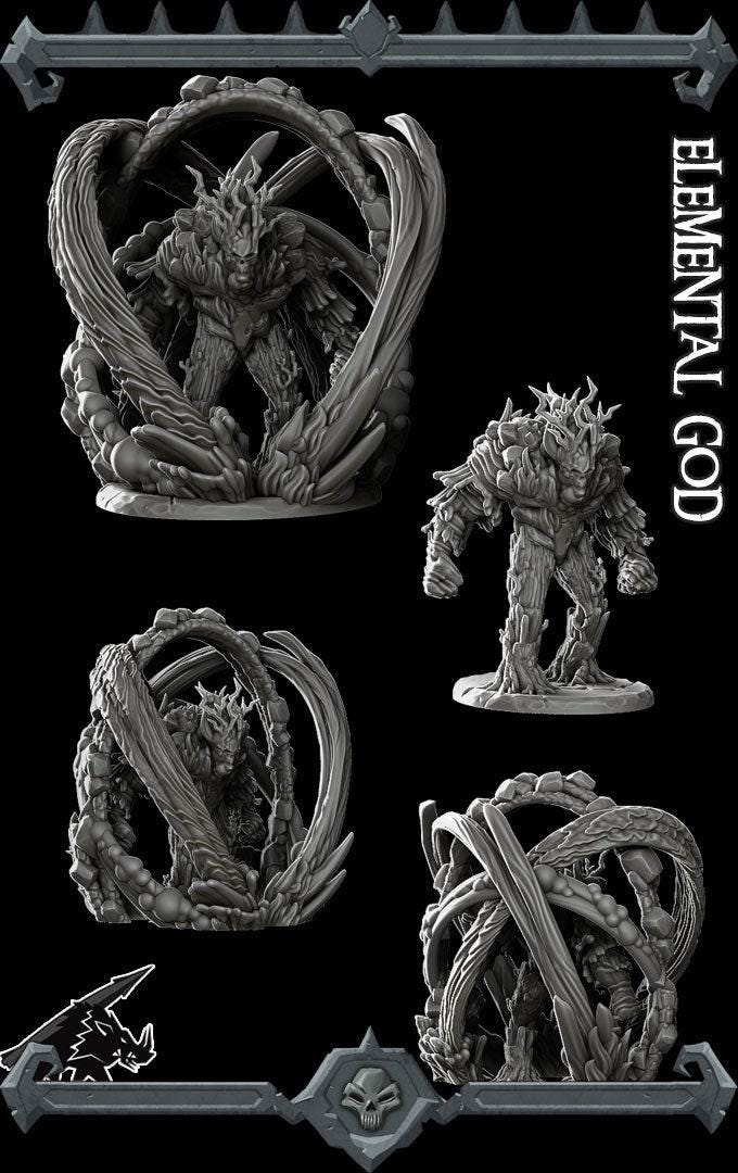 Elemental God - Rocket Pig Games | 28mm and 32mm | Wargaming | DnD | Tabletop Roleplaying