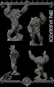 Dire Sasquatch - Rocket Pig Games | 28mm and 32mm | Wargaming | DnD | Tabletop Roleplaying