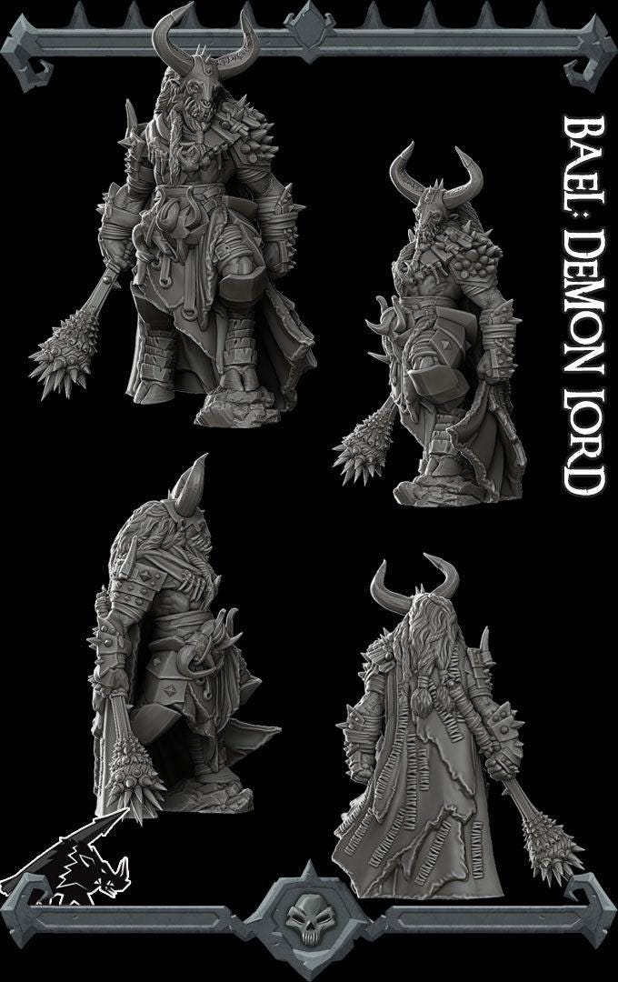 Bael Demon Lord - Rocket Pig Games | 28mm and 32mm | Wargaming | DnD | Tabletop Roleplaying