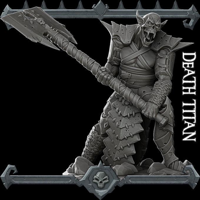Death Titan, Giant Campire Spawm - Rocket Pig Games | 28mm and 32mm | Wargaming | DnD | Tabletop Roleplaying