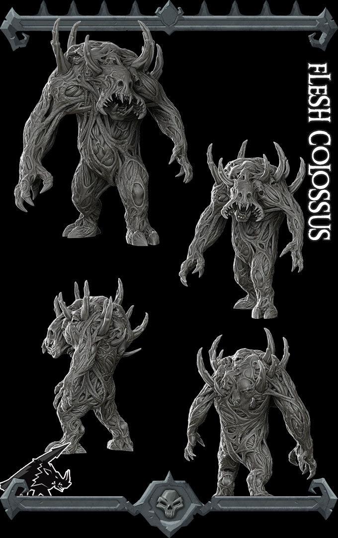 Flesh Colossus, Massive Undead Golem! - Rocket Pig Games | 28mm and 32mm | Wargaming | DnD | Tabletop Roleplaying