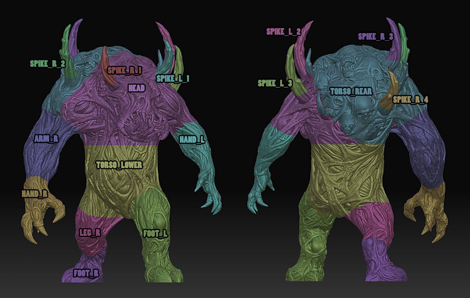 Flesh Colossus, Massive Undead Golem! - Rocket Pig Games | 28mm and 32mm | Wargaming | DnD | Tabletop Roleplaying