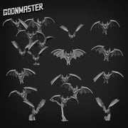 Bats - Goonmaster Basing Bits | 28mm and 32mm | Wargaming | DnD | Tabletop Roleplaying
