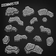 Alien Spore Podlets - Goonmaster Basing Bits | 28mm and 32mm | Wargaming | DnD | Tabletop Roleplaying