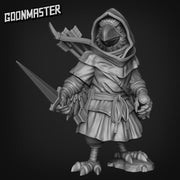 Bad Bird Rogue, Crowfolk Ranger - Goonmaster | 28mm and 32mm | Wargaming | DnD | Tabletop Roleplaying