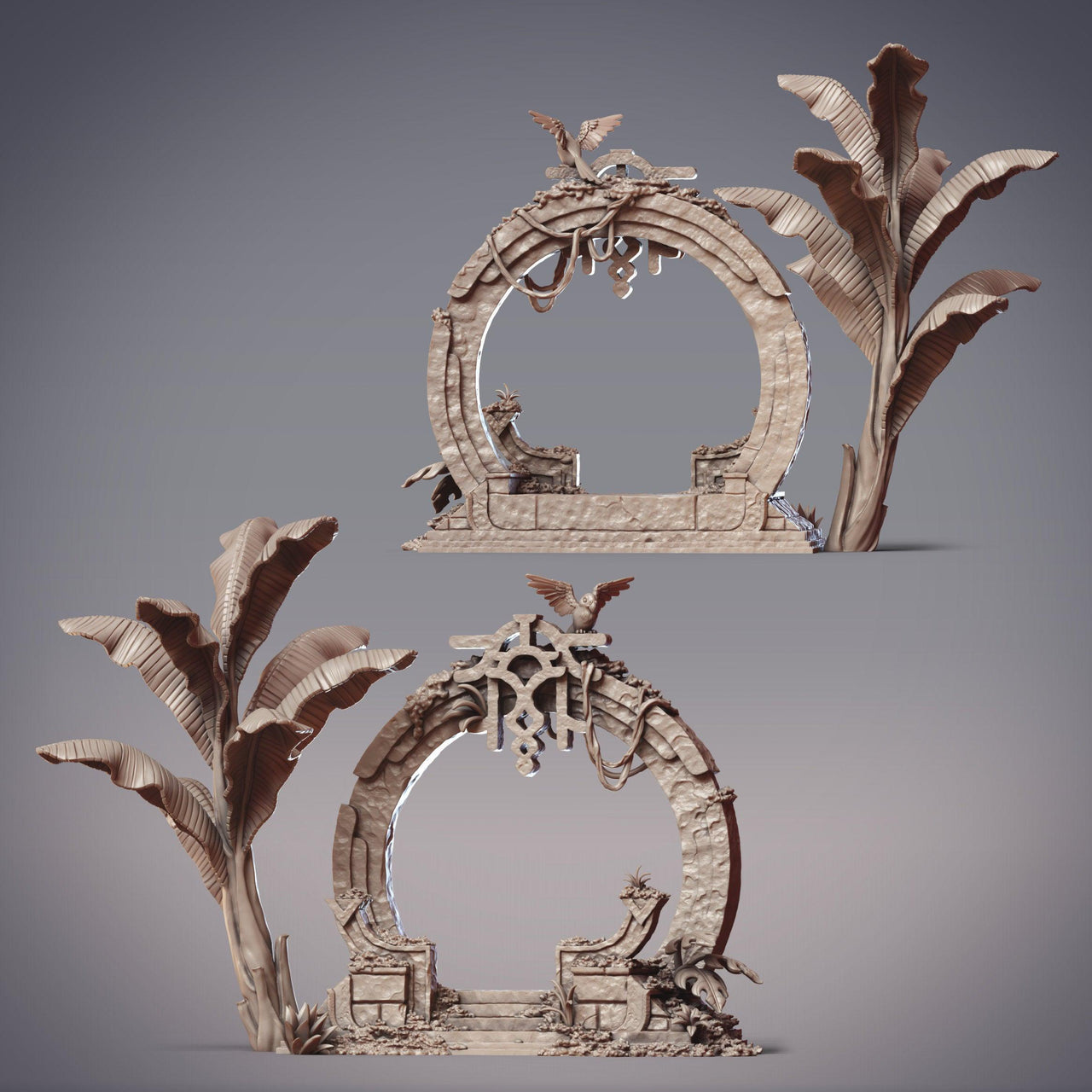 Realm Gate, Forest Portal - CobraMode | 28mm and 32mm | Wargaming | DnD | Tabletop Roleplaying