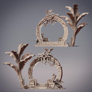 Realm Gate, Forest Portal - CobraMode | 28mm and 32mm | Wargaming | DnD | Tabletop Roleplaying