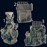 Cyberpunk Terminals - Ec3d | 28mm and 32mm | Wargaming | DnD | Tabletop Roleplaying