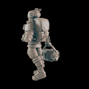 Medic. Cyberpunk First Responder - Ec3d | 28mm and 32mm | Wargaming | DnD | Tabletop Roleplaying