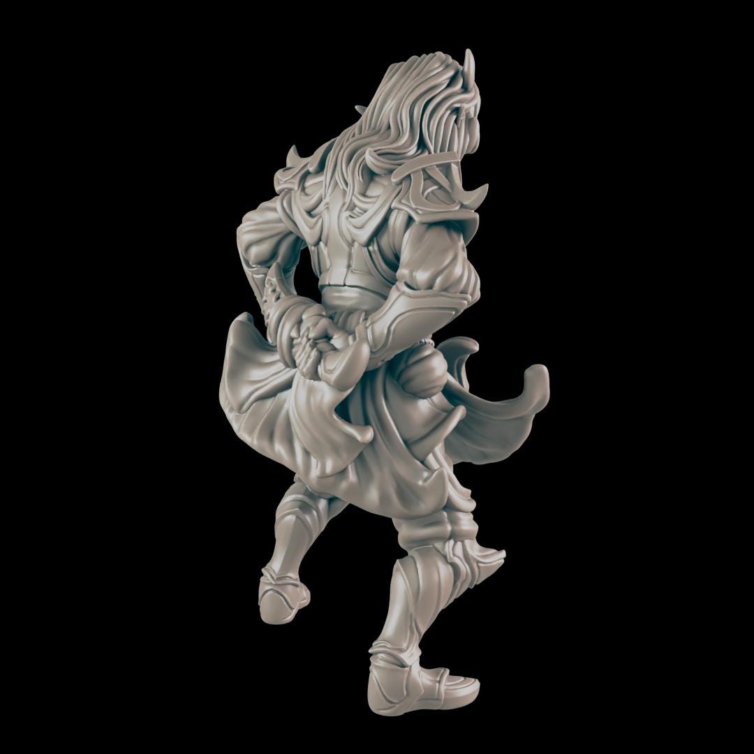 Dark Elf - Ec3d | 28mm and 32mm | Wargaming | DnD | Tabletop Roleplaying
