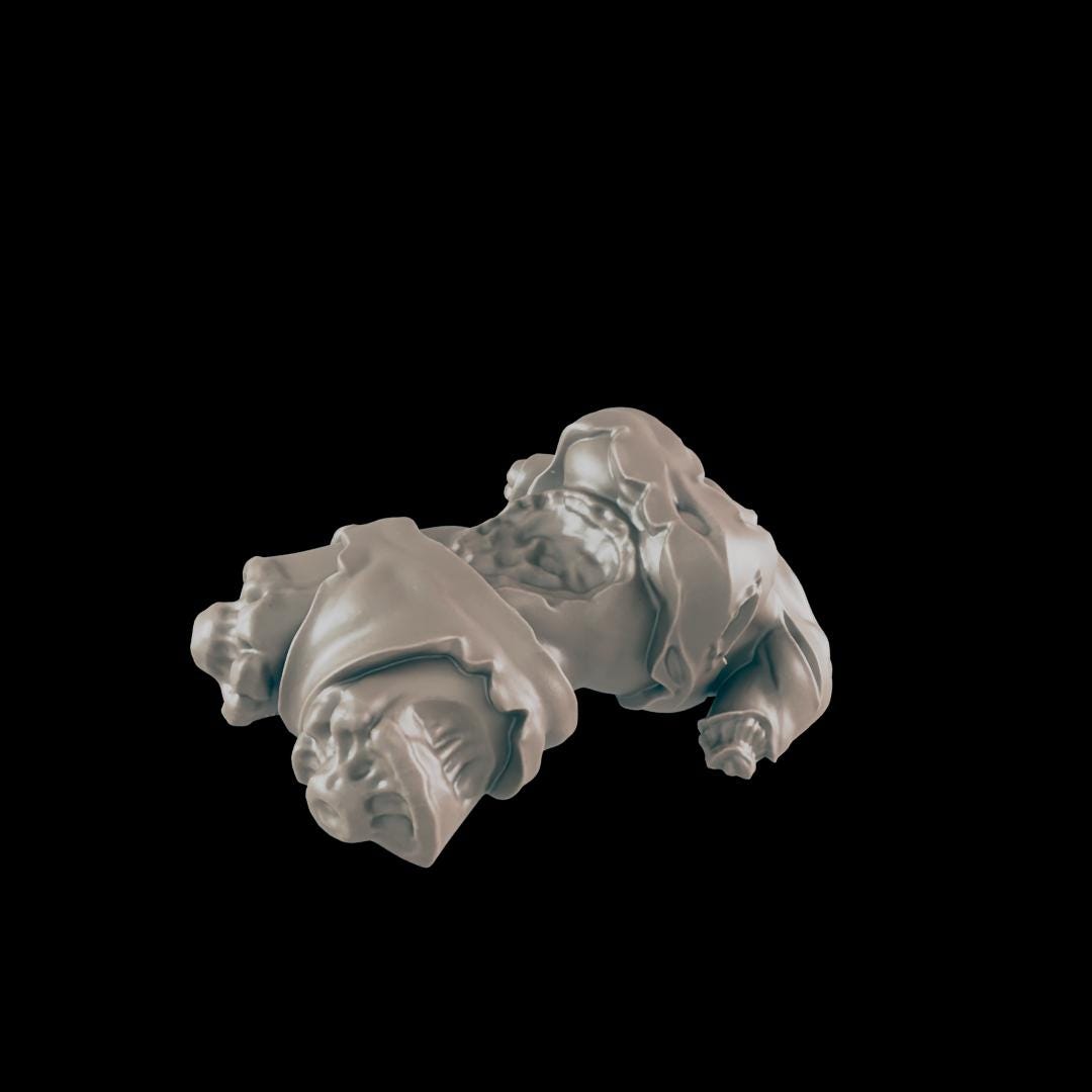 Corpses (13x Pieces) - Ec3d | 28mm and 32mm | Wargaming | DnD | Tabletop Roleplaying