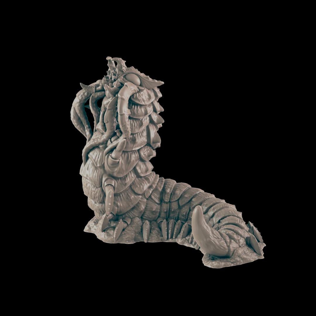 Carrion Crawler - Ec3d | 28mm and 32mm | Wargaming | DnD | Tabletop Roleplaying