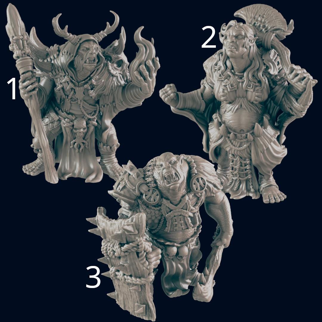 Ogre - Ec3d | 28mm and 32mm | Wargaming | DnD | Tabletop Roleplaying