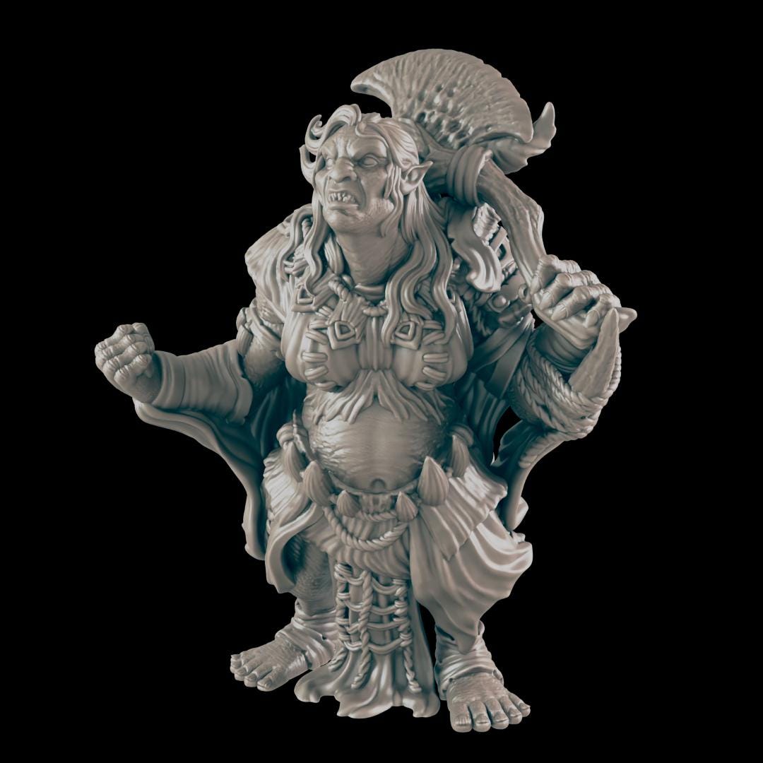 Ogre - Ec3d | 28mm and 32mm | Wargaming | DnD | Tabletop Roleplaying